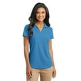 thumbnail image 1 of Port Authority Women's Dry Zone Grid Polo XL Celadon Blue, 1 of 2
