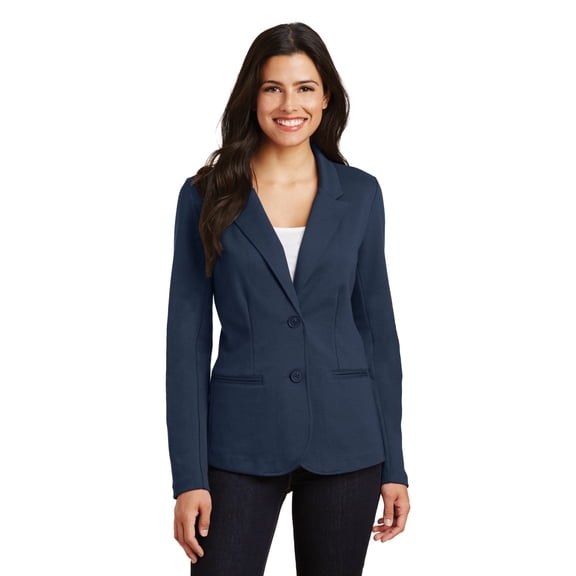 Port Authority Women's Knit Blazer. LM2000