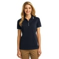 thumbnail image 1 of Port Authority Women's Rapid Dry Tipped Polo. L454, 1 of 2