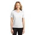 thumbnail image 1 of Port Authority Women's Rapid Dry V-Neck Collar Polo Shirt - L455, 1 of 1