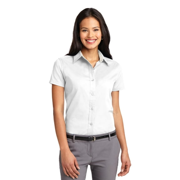 Port Authority Women's Short Sleeve Open Collar Easy Care Shirt - L508