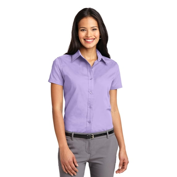 Port Authority Women's Short Sleeve Open Collar Easy Care Shirt - L508