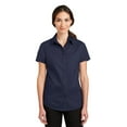 thumbnail image 1 of Port Authority Women's Short Sleeve SuperPro Twill Shirt. L664, 1 of 6