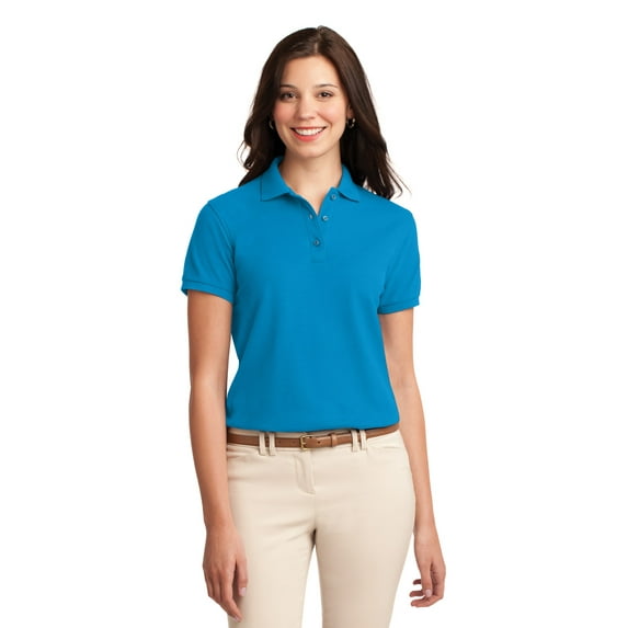 Port Authority Women's Silk Touch Polo. L500