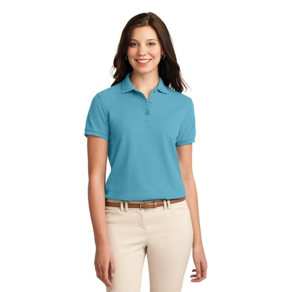 Port Authority Women's Silk Touch Polo. L500