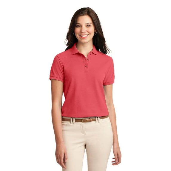 Port Authority Women's Silk Touch Polo. L500