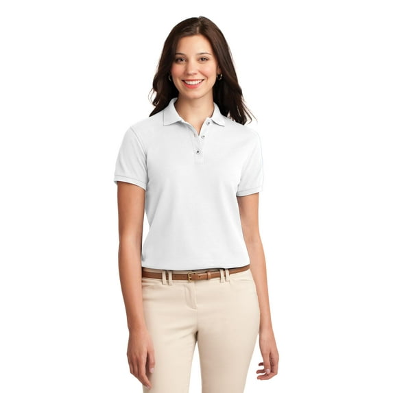 Port Authority Women's Silk Touch Polo. L500