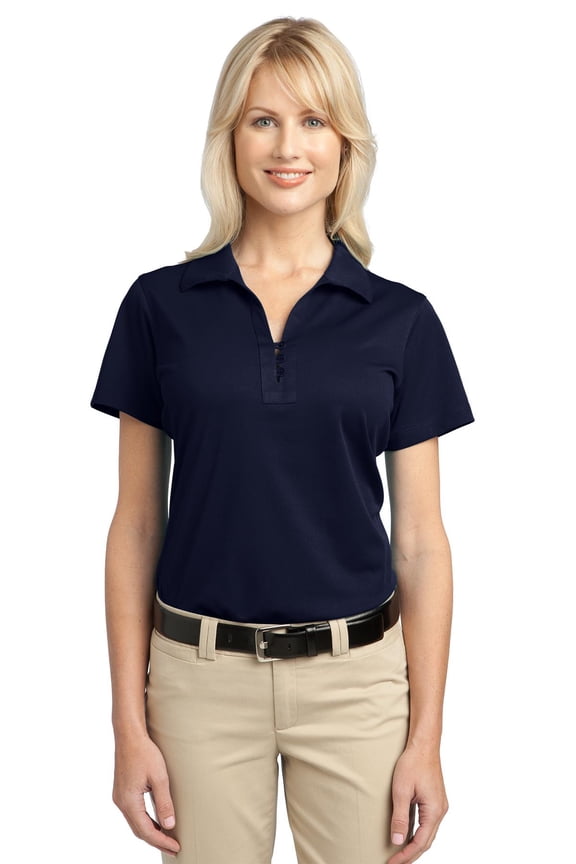 Women's Tech Pique Polo. L527