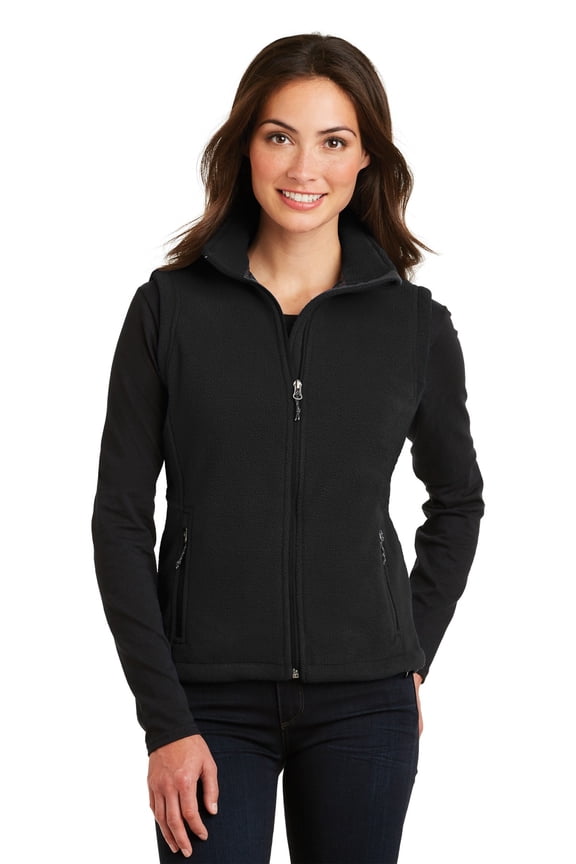 Ladies Value Fleece Vest-3XL (Black)