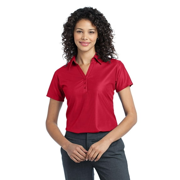 Port Authority Women's Vertical Pique Polo