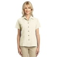 thumbnail image 1 of Port Authority Womens Patterned Easy Care Camp Shirt, 1 of 2