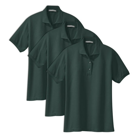 Port Authority Womens Silk TouchTM Polo, Pack of 3