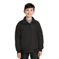 thumbnail image 1 of Port Authority Youth Charger Jacket-XL (True Black), 1 of 5