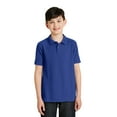 thumbnail image 1 of Port Authority Youth Silk Touch Polo-S (Royal), 1 of 6
