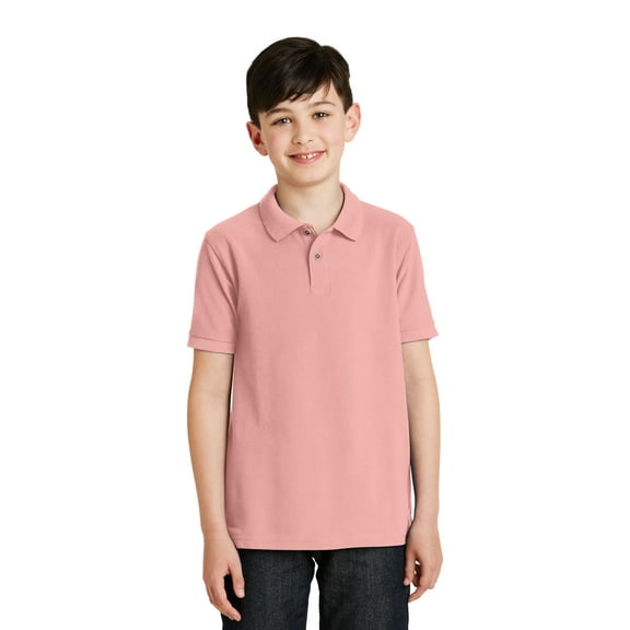 Port Authority Â® Youth Silk TouchÂ™ Polo. Y500