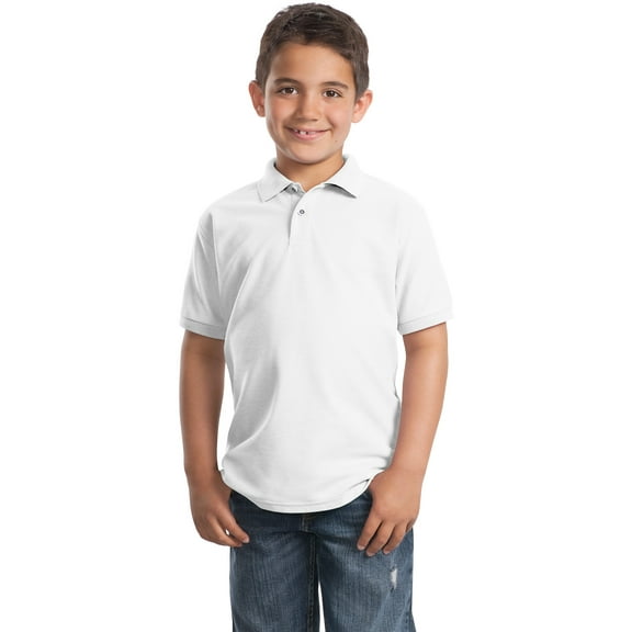 Port Authority Youth Silk Touch Polo