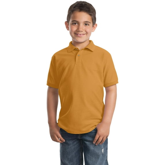 Port Authority Youth Silk Touch Polo