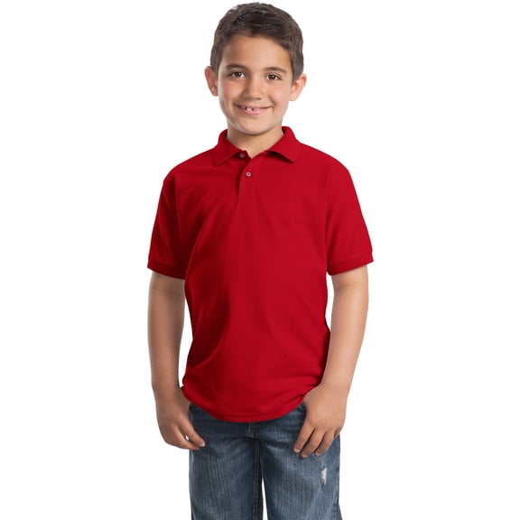 Port Authority Youth Silk Touch Polo