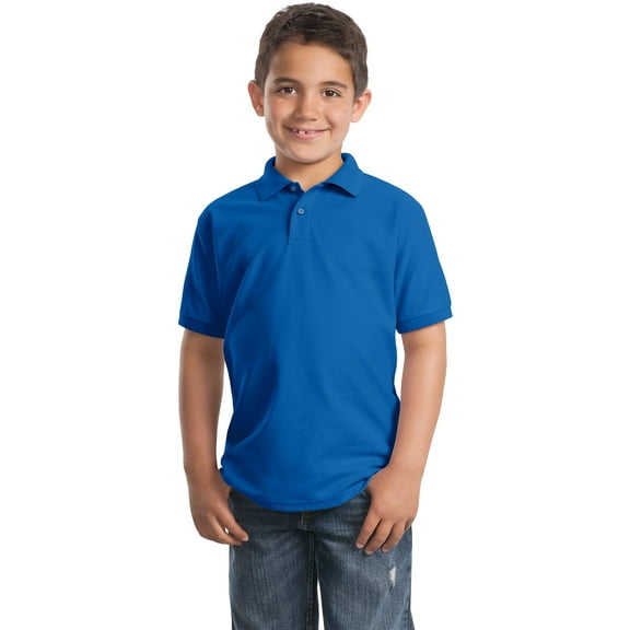 Port Authority Youth Silk Touch Polo