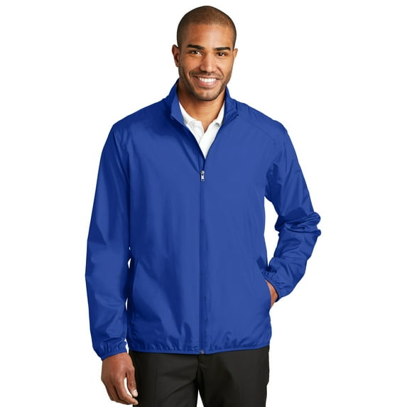 Port Authority J344 Mens Zephyr Full-Zip Jacket, True Royal - Extra Small