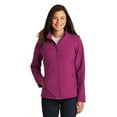 thumbnail image 1 of Port Authority by Ladies Core Soft Shell Water-Resistant Fashion Jacket (Women's), Size L, 1 of 5