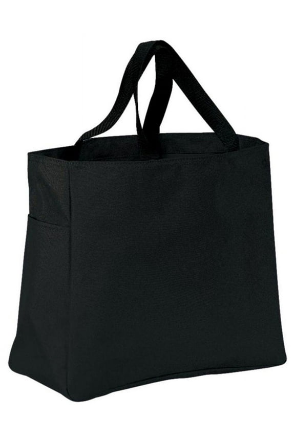 Port Authority by Port Authority Unisex Reusable Eco Bag, Solid, 600 Denier Polyester