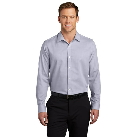 Port AuthorityPincheck Easy Care Shirt W645