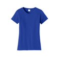 thumbnail image 1 of Port & Co Adult Female Women Plain Short Sleeves T-Shirt True Royal Small, 1 of 6