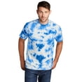 thumbnail image 1 of Port & Co Adult Male Men Dye Short Sleeves T-Shirt True Royal Medium, 1 of 4