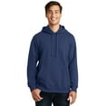 thumbnail image 1 of Port & Co Adult Male Men Plain Long Sleeves Sweatshirt Team Navy 4X-Large, 1 of 6