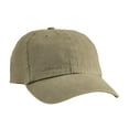thumbnail image 1 of Port & Co Adult Unisex Regular Plain Cap Khaki One Size Fits All, 1 of 5