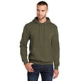 thumbnail image 1 of Port & Co Male Cowl Neck Sweatshirt Olive Drab Grn 2X-Large, 1 of 4