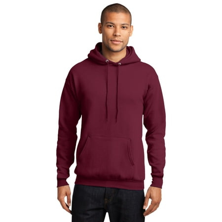 Port & Co. Men's Classic Pullover Hooded Sweatshirt Cardinal