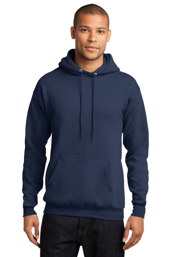 . Men's Classic Pullover Hooded Sweatshirt Navy