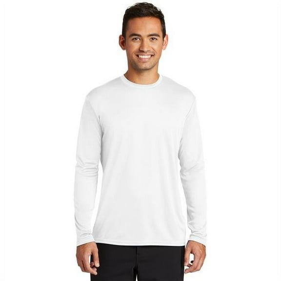 Port & Co Men's Long Sleeve Performance Tee
