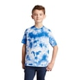 thumbnail image 1 of Port & Co Teen Unisex Regular Dye Short Sleeves T-Shirt True Royal Small, 1 of 4