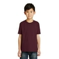 thumbnail image 1 of Port & Co Teen Unisex Regular Plain Short Sleeves T-Shirt Athletic Mroon Medium, 1 of 5