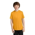 thumbnail image 1 of Port & Co Teen Unisex Regular Plain Short Sleeves T-Shirt Gold X-Large, 1 of 6