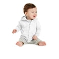 thumbnail image 1 of Port & Co Toddler Unisex Juniors Plain Long Sleeves Sweatshirt White 12 Months, 1 of 4