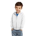 thumbnail image 1 of Port & Co Toddler Unisex Juniors Plain Long Sleeves Sweatshirt White 2 Toddlers, 1 of 2