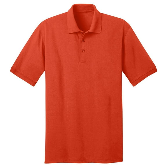 Port & Comapany Men's Big And Tall Knit Polo Jersey