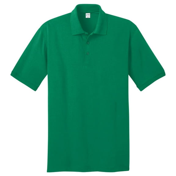 Port & Comapany Men's Big And Tall Knit Polo Jersey