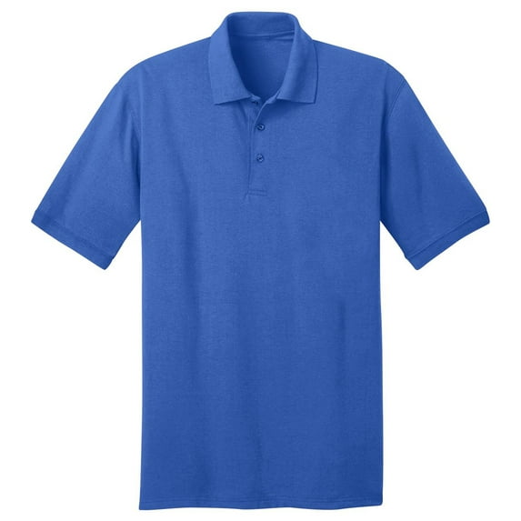 Port & Comapany Men's Big And Tall Knit Polo Jersey