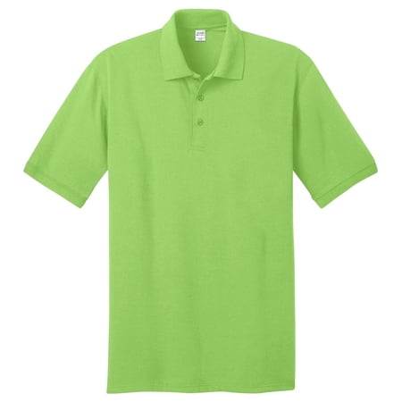 Port & Comapany Men's Big And Tall Knit Polo Jersey