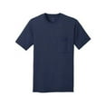 thumbnail image 1 of Port & Company 100% Cotton Pocket T-Shirt - Navy - X-Large, 1 of 1