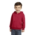 thumbnail image 1 of Port & Company ® Toddler Core Fleece Pullover Hooded Sweatshirt. CAR78TH - Red Size 3T, 1 of 3