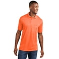 thumbnail image 1 of Port & Company 55 Ounce Jersey Knit Pocket Polo (KP55P) Safety Orange, XL, 1 of 5