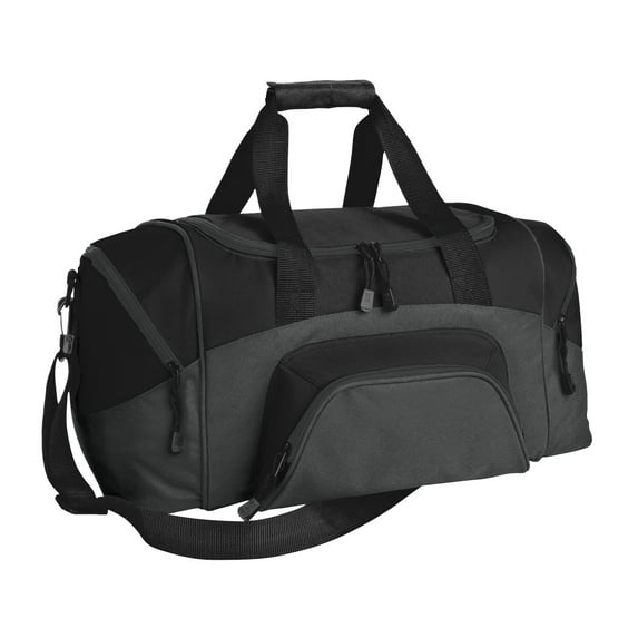 Port & Company BG990S Duffel Bag Unisex Adult Improved Colorblock Small Sport Duffel