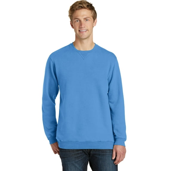 Port & Company Beach Wash Garment-Dyed Crewneck Sweatshirt