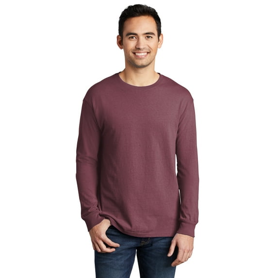 Port & Company Beach Wash Garment-Dyed Long Sleeve Tee PC099LS